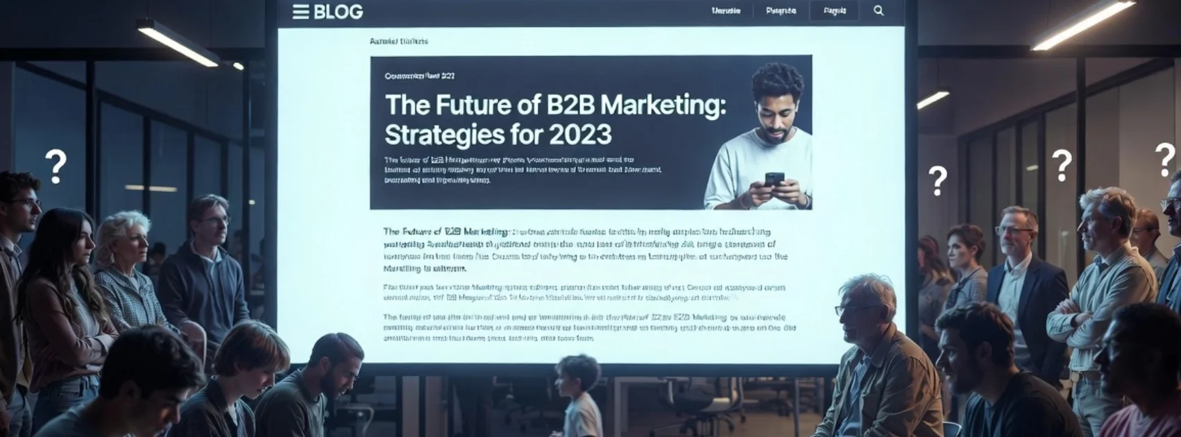 B2B blogs fail because they target the wrong metrics