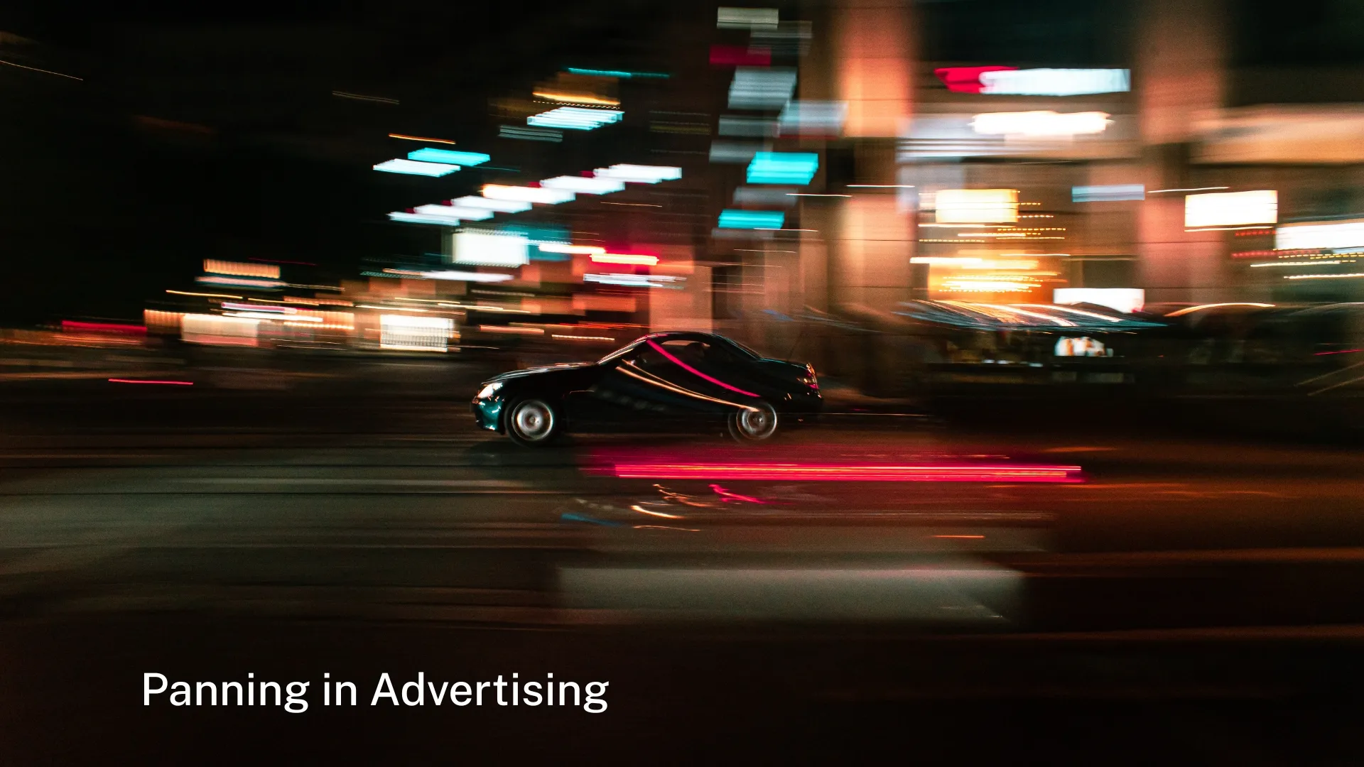Panning in Advertising